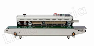 Zgrzewarka woreczków doypacków przepływowa FR-1200 C Heavy S/S LINIA SZYCIA