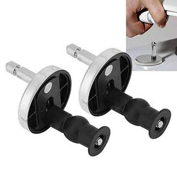 4 ЗАМЕННЫХ ПЕТЛИ СИДЕНЬЯ ДЛЯ УНИТАЗА, КРЕПЛИТЕЛЬНЫЕ ГАЙКИ, Сплошная ПАРА 50 мм