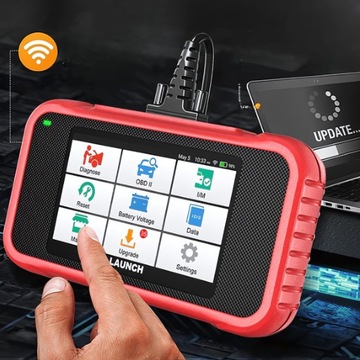 ПРОФЕССИОНАЛЬНЫЙ ДИАГНОСТИЧЕСКИЙ ИНТЕРФЕЙС, ЗАПУСК X431 CRP129E OBD2, ПОЛЬСКИЙ 2024 г.