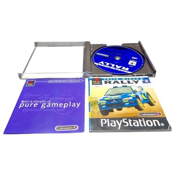 Colin McRae Rally Game Sony PlayStation (PSX PS1 PS2 PS3) ретро-гонки №1