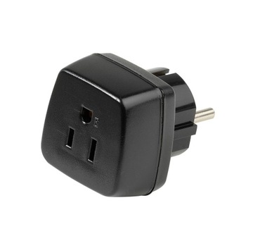 Adapter Gniazdo USA/JAPONIA/MEKSYK - Wtyk PL/UE