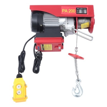 ЛЕБЕДКА ЭЛЕКТРИЧЕСКАЯ ТРОСОВАЯ 200КГ 230В