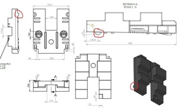 Резервуар для грязной воды Ducato Boxer 75л Новая улучшенная модель Aplast