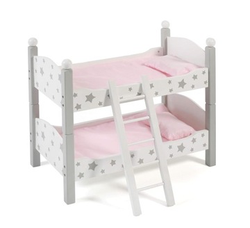 Bayer Chic 2000 Łóżko piętrowe dla lalek do 48 cm