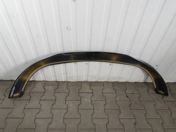 Спойлер на передний бампер Opel Zafira B 2 08- Лифт OPC