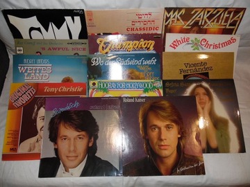 Płyty winylowe pakiet muzyka różna 14LP Long Play