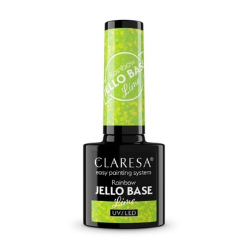 CLARESA BASE RAINBOW JELLO LIME 5G