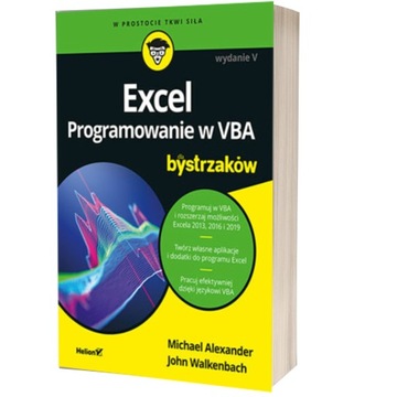 Excel. Programowanie w VBA dla bystrzaków