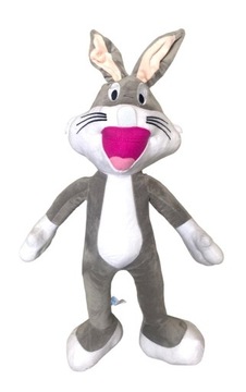 MASKOTKA PLUSZAK Królik Bugs XL 48 cm Zwariowane Melodie PLUSZOWA ZABAWKA