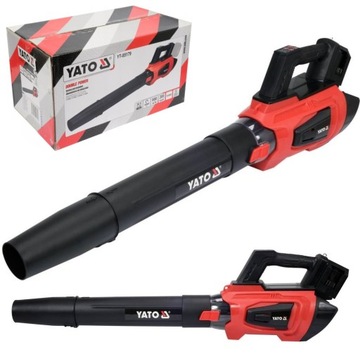 ПЫЛЕСОС С ВОЗДУХОМ ДЛЯ ЛИСТ YATO 36 В АККУМУЛЯТОРНЫЙ 2x18 В БЕСЩЕТОЧНЫЙ YT-85179