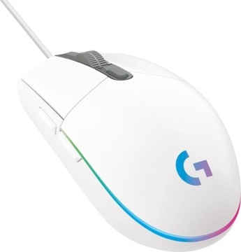 Mysz Logitech G102 Lightsync Biały