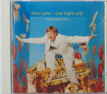 Elton John One Night Only The Greatest Hits Live CD Irl