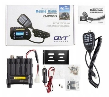 QYT KT-8900D 25 Вт ОВЧ/УВЧ МОБИЛЬНАЯ РАДИОСТАНЦИЯ DUOBANDER