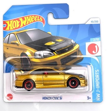 Honda Civic Si Gold Hot Wheels