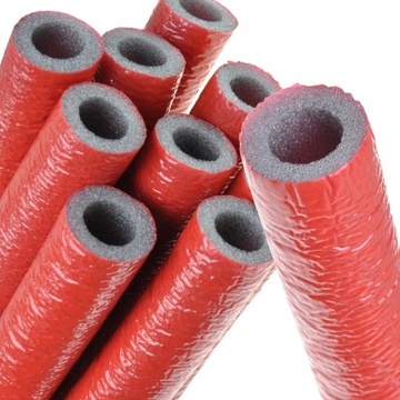 ИЗОЛЯЦИЯ ДЛЯ ТРУБ PEX УГЛЕРОДНАЯ МЕДЬ FI 28/9 КРАСНАЯ 2М 1 ШТ.