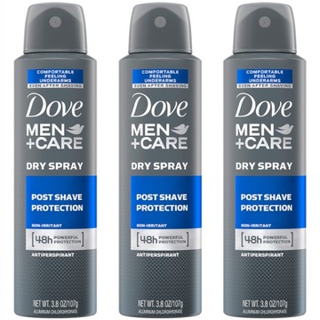 Dove Men Care Post Shave Antyperspirant 3x150ml