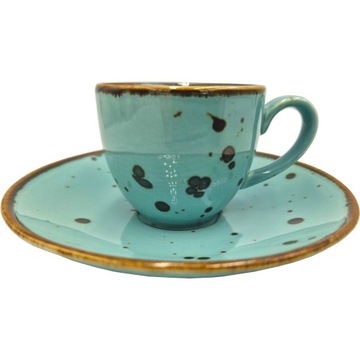 FILIŻANKA+SPOD MOCCA ALUMINA COTTAGE TIFFANY 90ML