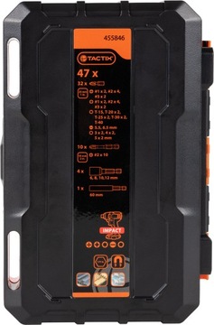 Насадки-насадки IMPACT, набор из 47 шт. TACTIX