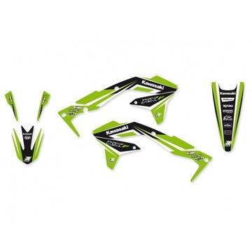 BLACKBIRD KOMPLET NAKLEJEK (OKLEIN) KAWASAKI KX 450F '16-'18 DREAM 4 KOLOR