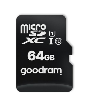 КАРТА ПАМЯТИ GOODRAM 64 ГБ MICRO SD XC КЛАСС 10 +A