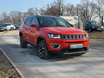 Jeep Compass II SUV 2.0 MJD 170KM 2018 Jeep Compass RATY 2.0 d 170 KM Polskora 4X4 automat tylko 84tys km Zarej G, zdjęcie 10
