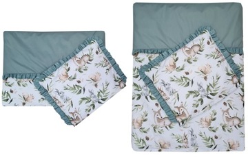 ПОСЛАНИЕ ДЛЯ КОЛЯСКИ CHICCO BABY HUG 2 шт. с рюшами - МНОГИЕ УЗОРЫ