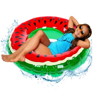 KOŁO DO PŁYWANIA DMUCHANE MOCNE KÓŁKO ARBUZ 60cm