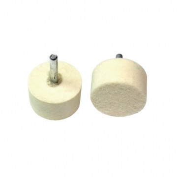 Tarcza polerska filc 40mm chwyt 6mm