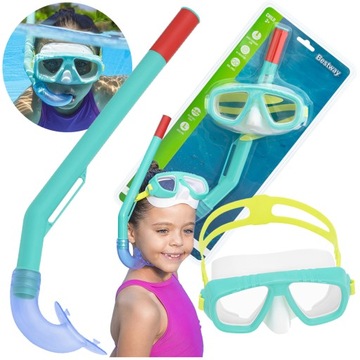 НАБОР ДЛЯ ДАЙВИНГА ДЕТСКАЯ МАСКА 3-6 лет UV Bestway 24018