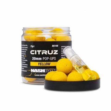 Citruz Pop Ups Żółty - 20mm Nash