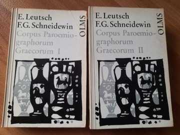 Corpus Paroemiographorum Graecorum Zenobiusz etc