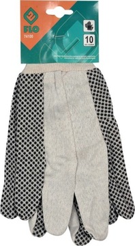 ПЕРЧАТКИ ДЛЯ САДОВЫХ ХЛОПКОВ С ПЯТНИСТЫМИ ПЕРЧАТКАМИ 5 ПАР