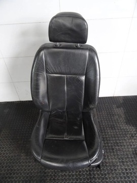 FOTEL KIEROWCY PRZÓD LEWY SKÓRA PEUGEOT 607