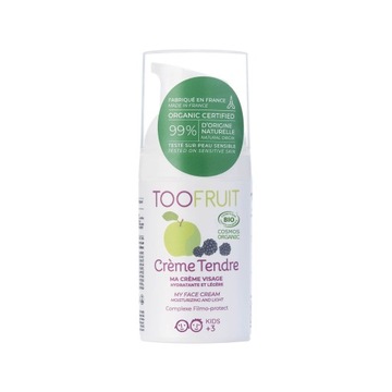 Toofruit Nawilżający krem do twarzy dla dzieci JABŁKO-JEŻYNA 30 ml