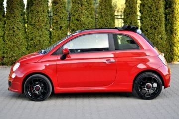 Fiat 500 II CC Seria 1 0.9 TwinAir 85KM 2015 Fiat 500 900 85KM TwinAir Cabrio Klima Pdc, zdjęcie 29