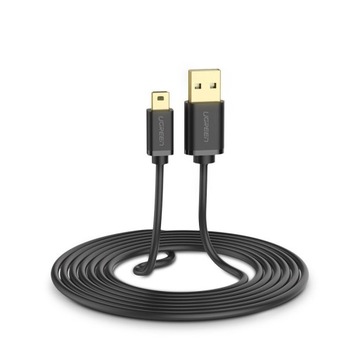 Позолоченный кабель USB-mini USB длиной 3 м, качественный кабель Ugreen для навигации по камере