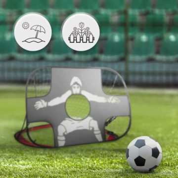 ПОРТАТИВНЫЕ ФУТБОЛЬНЫЕ ВОРОТА 120X72X77 СМ OUTTEC