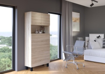 HOMI раздвижной письменный стол, дуб сонома