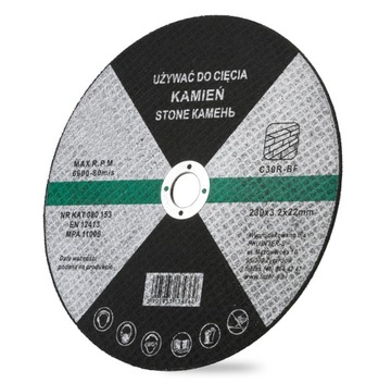 TARCZA DO CIĘCIA KAMIENIA 230 x 3,2 płaska