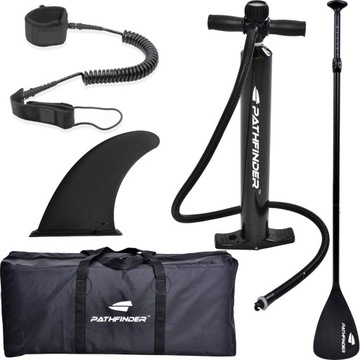 GIANT SUP BOARD НАДУВАННАЯ ДОСКА ДЛЯ ПЛАВАНИЯ 290x76см + НАБОР СУМКИ ДЛЯ ВЕСЛА