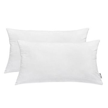 Poszewki białe miękkie gładkie długie 40x80cm*2