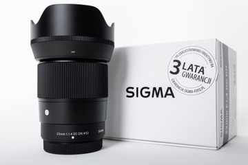 SIGMA Contemporary 23/1.4 DC DN | L-mount |Uniwersalna ogniskowa