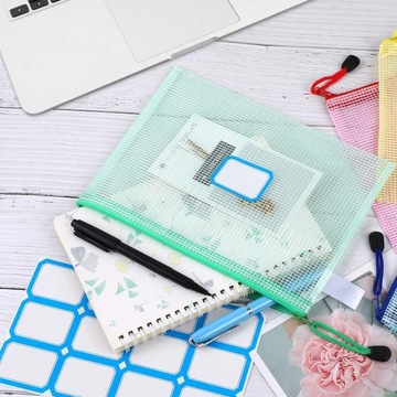 Сетчатая сумка для хранения на молнии для студентов