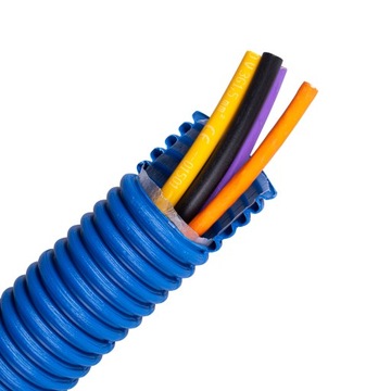 ЗАЩИТНАЯ ТРУБА DVR 50MM СИНЯЯ 450N 10MB ELMARK PESZEL