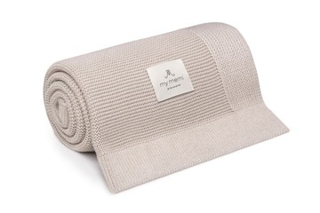 MY MEMI KOCYK BAMBUSOWY CLASSIC LIGHT BEIGE 80X100