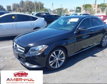Mercedes Klasa C W205 2017 Mercedes-Benz Klasa C 2017 MERCEDES-BENZ C 300 LUXURYSPORT 2.0 Benzyna
