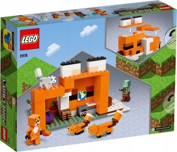 LEGO MINECRAFT 21178 SIEDLISKO LISÓW