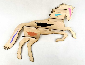 HORSE полка для фигурок лошадей и пони PS