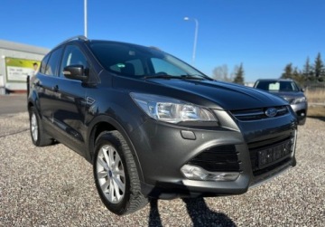 Ford Kuga II SUV 1.5 EcoBoost 150KM 2016 Ford Kuga Niemcy Grzane Fotele,Hak,Grzane Fotele 1.5 Benzyna 150KM