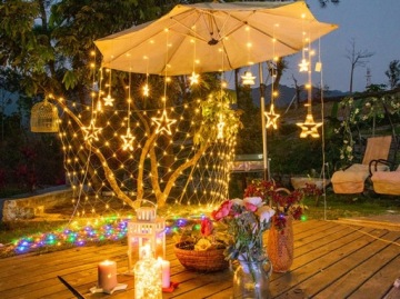 Рождественские елочные гирлянды, леденцы, ШТОРЫ, ЗВЕЗДНЫЕ УКРАШЕНИЯ, МЕГА